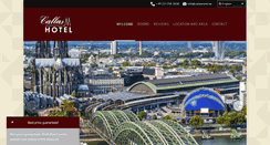 Desktop Screenshot of callashotel.de