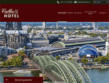 Tablet Screenshot of callashotel.de